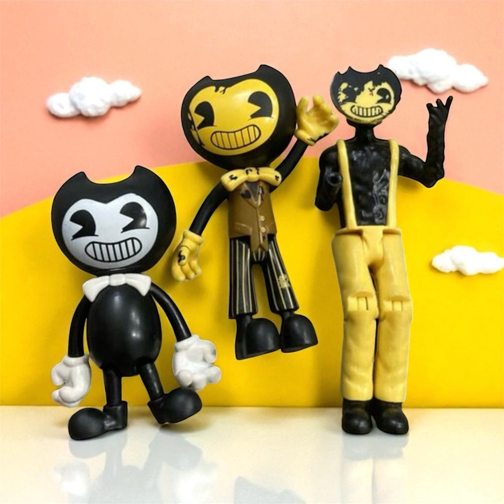 Bendy And The Ink Machine Figures Lot Dark Revival Action Toys Set